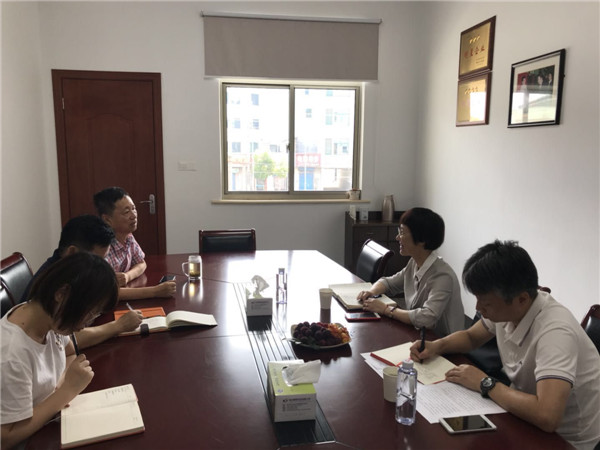 Deputy director Shen Xiaojie of Changzhou Food and Drug Administration visited our company for investigation